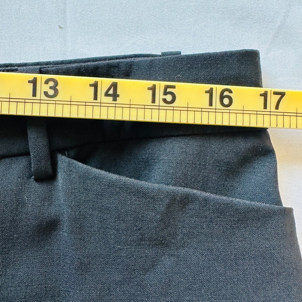 Theory Trouser Dress‎ Pants Womens 12 Black Career Business Casual Office Wear - Picture 4 of 6